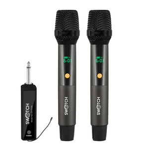Switch Dual Rechargeable Wireless Microphone SW-8326