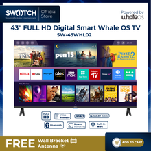 Load image into Gallery viewer, 43" FULL HD Digital WhaleOS Smart LED TV