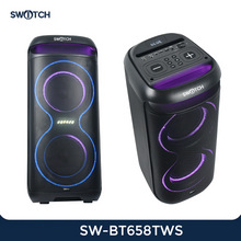 Load image into Gallery viewer, Switch Double 6.5" Portable TWS Bluetooth Karaoke Speaker