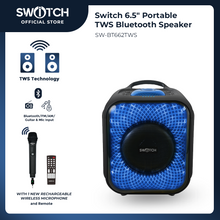 Load image into Gallery viewer, Switch 6.5" Portable TWS Bluetooth Karaoke Speaker SW-BT662TWS