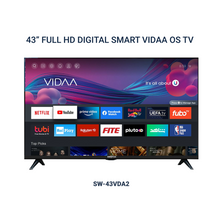 Load image into Gallery viewer, 43&quot; FULL HD Digital Vidaa OS Smart LED TV
