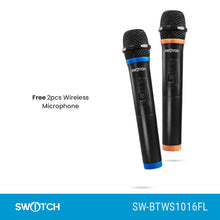 Load image into Gallery viewer, Switch Dual 10” Party Speaker SW-BTWS1016FL