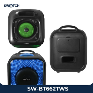Switch 6.5" Portable TWS Bluetooth Karaoke Speaker SW-BT662TWS